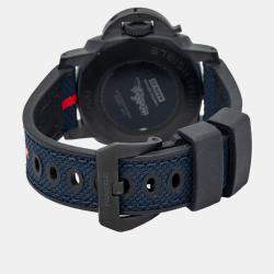 Panerai Submersible Luna Rossa PAM01563 Limited Edition Automatic Blue Carbon Men's Wristwatch 44mm