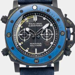Panerai Submersible Froze PAM02239 Automatic Black Titanium Men's Wristwatch 47 mm