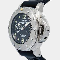Panerai Luminor Submersible PAM00243 Automatic Black Stainless Steel Men's Wristwatch 44 mm