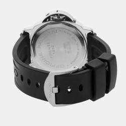 Pre Owned Panerai Luminor Power Reserve PAM00027 Automatic Black Stainless Steel Men’s Wristwatch 44mm