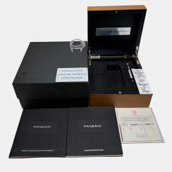 Pre Owned Panerai Luminor Submersible PAM00731 Automatic Blue Stainless Steel Men’s Wristwatch 44mm