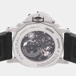 Pre Owned Panerai Submersible S Brabus Limited Edition PAM01403 Automatic Black Titanium Men’s Wristwatch 47mm