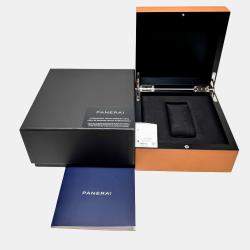 Pre Owned ساعة يد رجالية بانيراي لومينور دو PAM 1124 أوتوماتيك مستعملة 42 مم