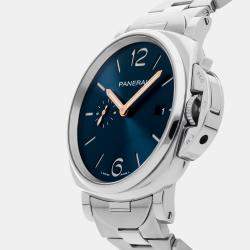 Pre Owned ساعة يد رجالية بانيراي لومينور دو PAM 1124 أوتوماتيك مستعملة 42 مم