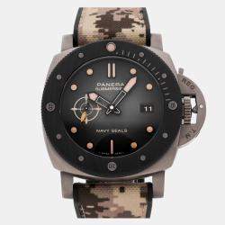 Pre Owned Pre-Owned Panerai Submersible Navy SEALs Boutique Exclusive PAM 1669
