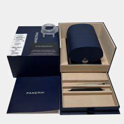 Pre Owned ساعة يد رجالية بانيراي سابميرسيبل نافاي سيلز بوتيك إكسكلوسيف PAM 1669 مستعملة