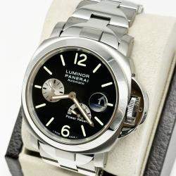 Pre Owned Panerai Luminor PAM00171 Automatic Black Titanium Men's Wristwatch 44mm