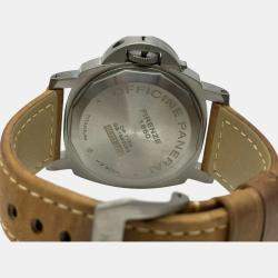 Pre Owned Panerai Luminor PAM00797 Manual Black Titanium Men's Wristwatch 44mm