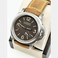 Pre Owned Panerai Luminor PAM00797 Manual Black Titanium Men's Wristwatch 44mm