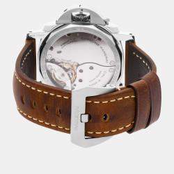 Pre Owned Pre-Owned Panerai Luminor 1950 3 Day Power Reserve PAM 423 Manual Winding Men's Watch 47 mm