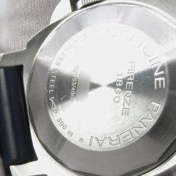 Pre Owned Panerai Luminor Marina PAM00086 Automatic Grey Stainless Steel Men's Wristwatch 44 mm