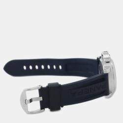 Pre Owned Panerai Luminor Marina PAM00086 Automatic Grey Stainless Steel Men's Wristwatch 44 mm