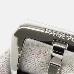 Pre Owned Panerai Luminor PAM00796 Manual Winding Black Stainless Steel Men's Wristwatch 44 mm