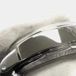 Pre Owned Panerai Luminor PAM00796 Manual Winding Black Stainless Steel Men's Wristwatch 44 mm