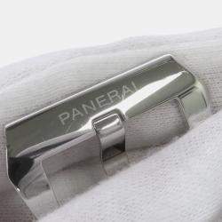 Pre Owned Panerai Radiomir PAM00753 Manual Black Stainless Steel Leather Men’s Wristwatch 45 mm