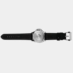 Pre Owned Panerai Luminor Base 8 Days PAM00915 Manual Winding Black Stainless Steel Men's Wristwatch 44 mm