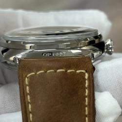 Pre Owned Panerai Radiomir PAM00425 Manual Winding Black Dial Stainless Steel Men's Wristwatch 47 mm