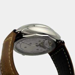 Pre Owned Panerai Radiomir PAM00425 Manual Winding Black Dial Stainless Steel Men's Wristwatch 47 mm