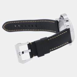 مملوكة مسبقًا Panerai Luminor Marina PAM00510 Manual Winding Black Stainless Steel Men's Wristwatch 44 mm