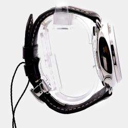 Pre Owned ساعة يد رجالية بانيراي راديومير راترابانتي PAM00214 أوتوماتيكية بمينا سوداء ستانلس ستيل 45 ملم