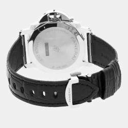 مملوكة مسبقًا Pre-Owned Panerai Luminor Due PAM 1424 Red Manual Winding Stainless Steel Men's Wristwatch 42 mm