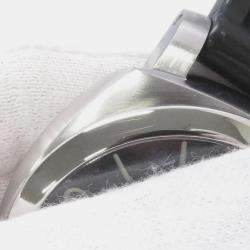 مملوكة مسبقًا Panerai Luminor Marina PAM00312 Automatic Black Stainless Steel Men's Wristwatch 44 mm