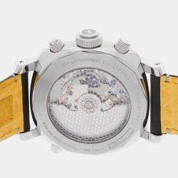 مملوكة مسبقًا Panerai Ferrari Scuderia Rattrapante FER00010 Automatic Chronograph Black Dial Stainless Steel Men's Wristwatch 45mm