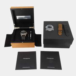 Pre Owned ساعة يد رجالية بانيراي لومينور PAM01305 أوتوماتيك تيتانيوم أسود 47 ملم