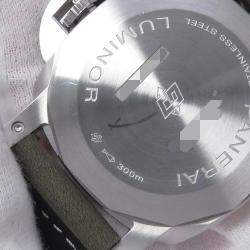 مملوكة مسبقًا Panerai Luminor Marina PAM 01314 White Stainless Steel Automatic Men's Wristwatch 44 mm