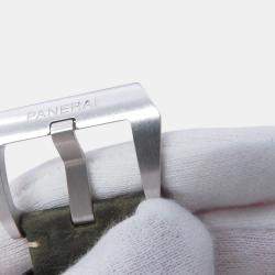 مملوكة مسبقًا Panerai Luminor Marina PAM 01314 White Stainless Steel Automatic Men's Wristwatch 44 mm