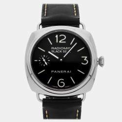 Pre Owned Pre-Owned Panerai Luminor Power Reserve PAM 1090 Black Automatic Stainless Steel Men's Wristwatch 44 MM