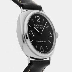 Pre Owned Pre-Owned Panerai Radiomir Black Seal PAM 183 Black Manual Winding Manual Winding Men's Wristwatch 45 MM