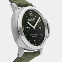 Pre Owned Pre-Owned Panerai Luminor Marina Verde Smeraldo eSteel PAM 1356