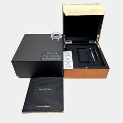 Pre Owned Pre-Owned Panerai Luminor Marina Verde Smeraldo eSteel PAM 1356