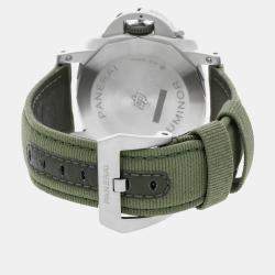 Pre Owned Pre-Owned Panerai Luminor Marina Verde Smeraldo eSteel PAM 1356