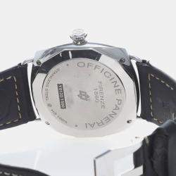Pre Owned Panerai Radiomir PAM00754 Black Stainless Steel Manual Winding Men's Wristwatches 45mm