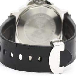 Pre Owned Panerai Black Stainless Steel Luminor Automatic PAM00104 Men's Wristwatch 44 MM