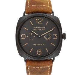 Panerai Brown Composite Radiomir Marina PAM00339 Men's Wristwatch 47 MM