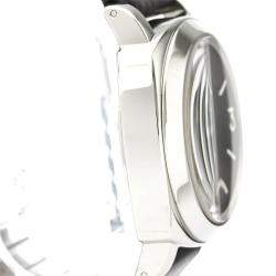 Pre Owned Panerai Black Stainless Steel Luminor Marina PAM00001 Men's Wristwatch 44 MM