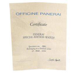 Panerai Black Stainless Steel Radiomir PAM00790 Manual Winding Men's Wristwatch 47 mm