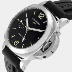 Panerai Black Stainless Steel Luminor PAM00535 Automatic Men's Wristwatch 42 mm