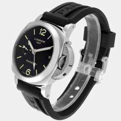 Panerai Black Stainless Steel Luminor PAM00535 Automatic Men's Wristwatch 42 mm