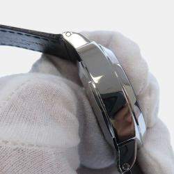 Pre Owned Panerai Black Stainless Steel Luminor Marina PAM00104 Men's Wristwatch 44 MM
