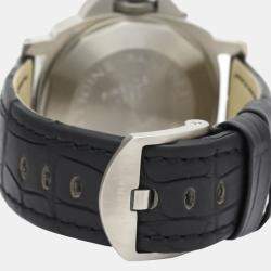 مملوكة مسبقًا Panerai Blue Titanium Luminor PAM00093 Automatic Men's Wristwatch 44 mm