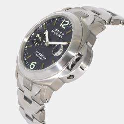 Panerai Grey Titanium Luminor Marina PAM00091 Automatic Men's Wristwatch 44 mm