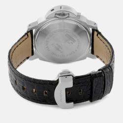 Panerai Black Stainless Steel Luminor PAM00241 Automatic Men's Wristwatch 40 mm