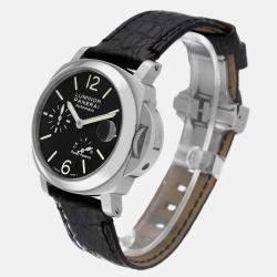 Panerai Black Stainless Steel Luminor PAM00241 Automatic Men's Wristwatch 40 mm