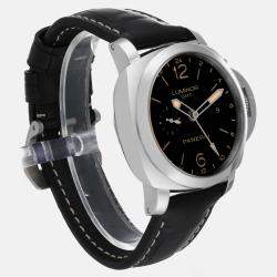 Panerai Black Stainless Steel Luminor PAM00531 Automatic Men's Wristwatch 44 mm