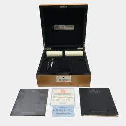 Pre Owned Panerai Black Stainless Steel Luminor PAM00357 Automatic Men's Wristwatch 44 mm