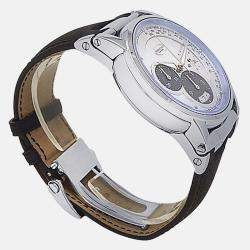 Pre Owned Parmigiani Fleurier Transforma PFC228-0000100-XA1432-000000E Automatic Silver Dial Stainless Steel Wristwatch 43 mm